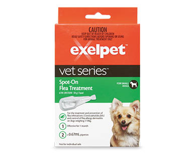 Exelpet Vet Series Spot-on Flea Treatment