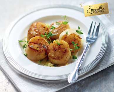Specially Selected Large Scallops in Garlic Butter