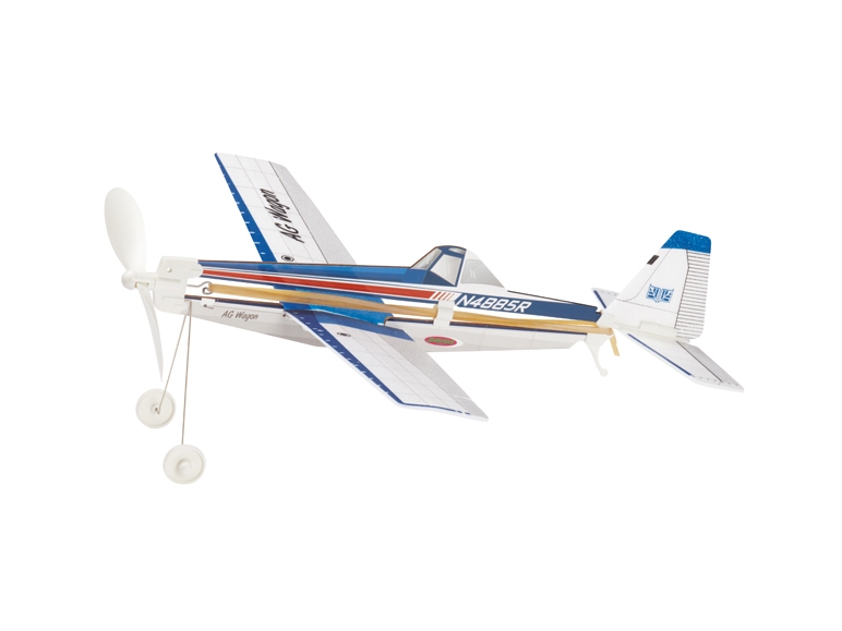 Model Aircraft with Elastic