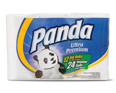 Panda Ultra Double Roll Bath Tissue