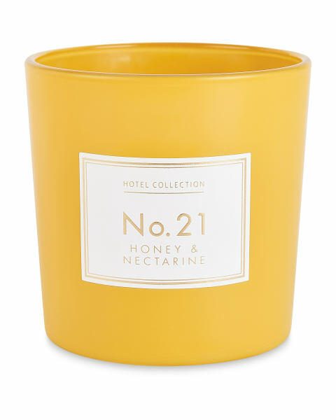 Honey And Nectarine Matte Candle