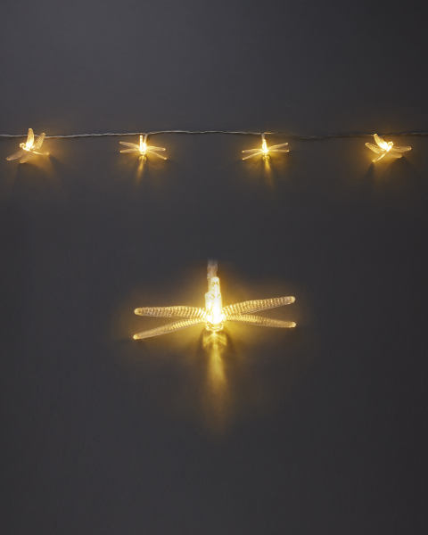Dragonfly Solar String Lights