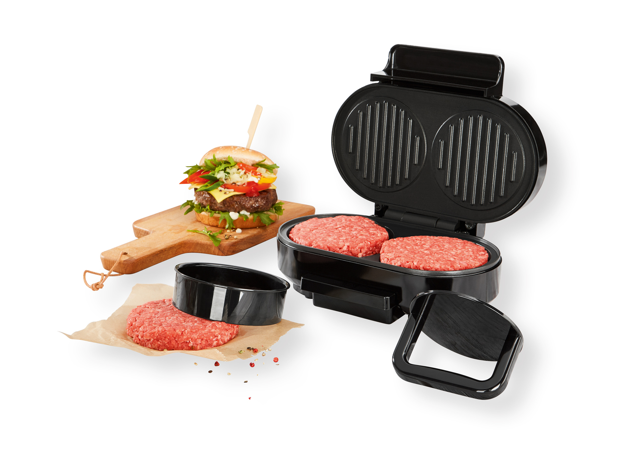 'Silvercrest(R) Kitchen Tools' Máquina para hamburguesas