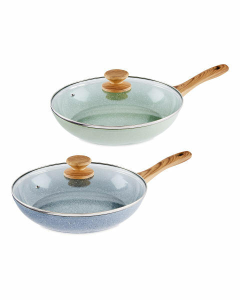 28cm Ceramic Frying Pan With Lid