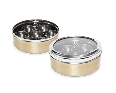 Indian Spice Tin Container