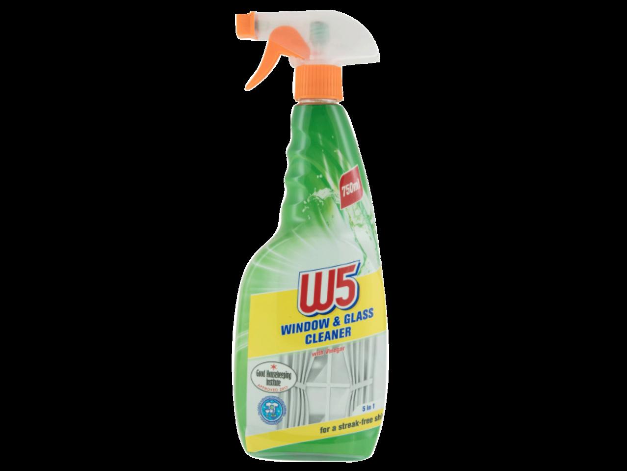 W5 SHOWER SHINE/ WINDOW AND GLASS CLEANER