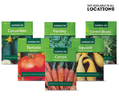 Gardenline Vegetable or Herb Seed Packet