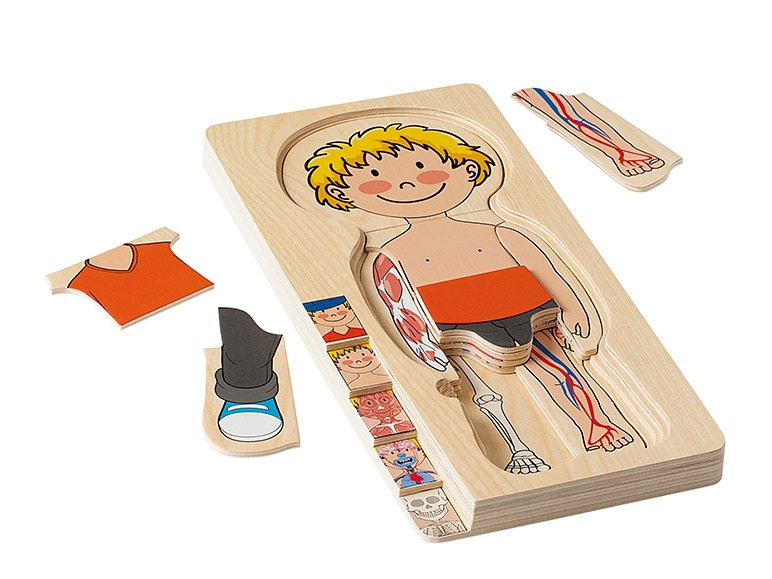 PLAYTIVE JUNIOR Kids' Wooden Learning Puzzle