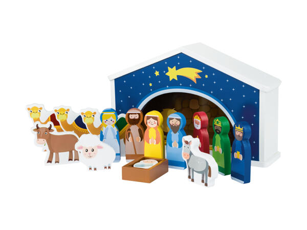 Noah's Ark Shape Sorting Toy / Nativity Set / Stacking Train