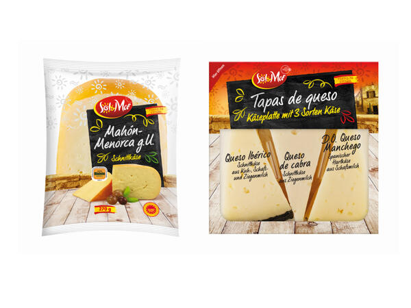 Mahón Menorca g.U./Tapas de queso