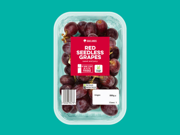 Oaklands Red Seedless Grapes
