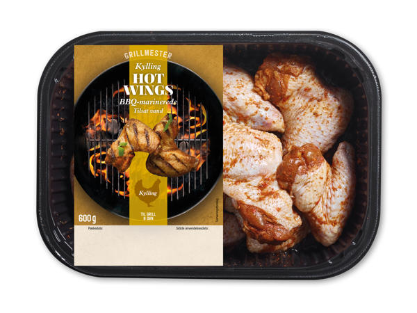 GRILLMESTER Hot wings med BBQ-marinade