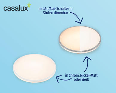 CASALUX LED-Deckenleuchte mit Switch-Dimmfunktion