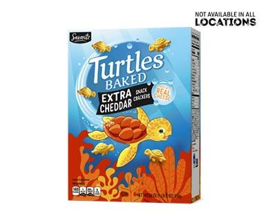 Savoritz 
 Turtles Crackers Original or Extra Cheddar