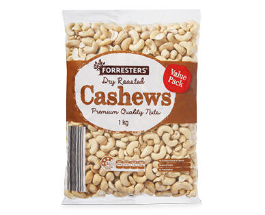 Dry Roasted Cashews 1kg