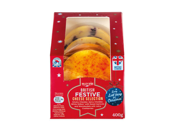 British Favourites Cheese (4 discs of cheese)