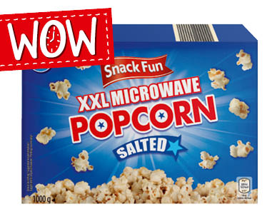SNACK FUN Popcorn XXL per microonde