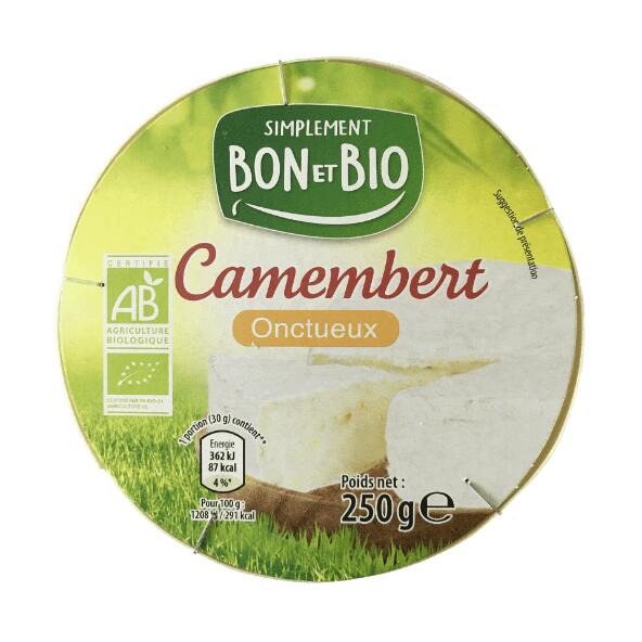 SIMPLEMENT BON ET BIO(R) 				Camembert bio
