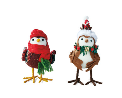 Merry Moments Christmas Fabric Tabletop Figures