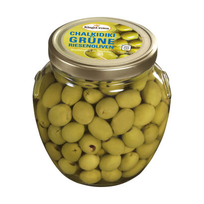 Store grønne oliven