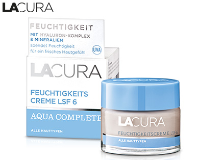 LACURA Feuchtigkeitscreme Aqua Complete, LSF 6