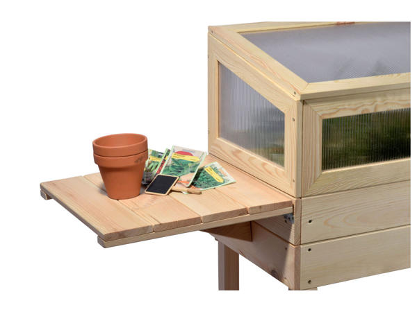 Cold Frame with Table and Hook