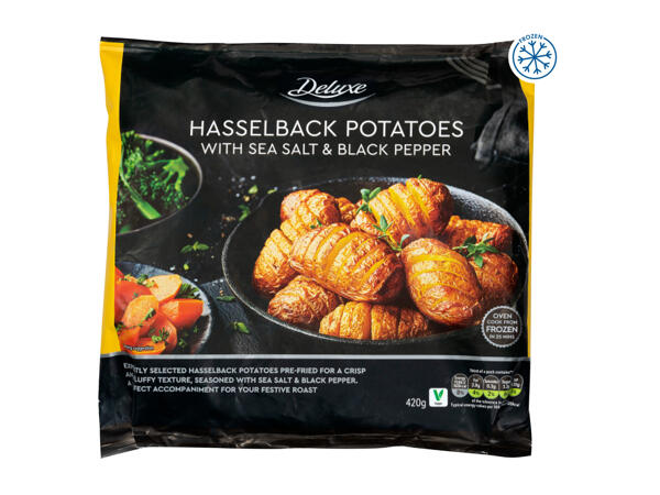 Deluxe Hasselback Potatoes