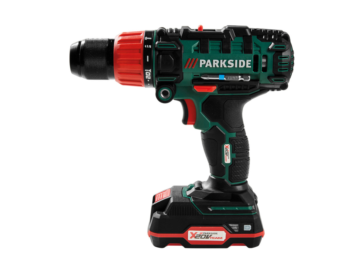 Parkside 20V 2-Speed Cordless Hammer Drill1