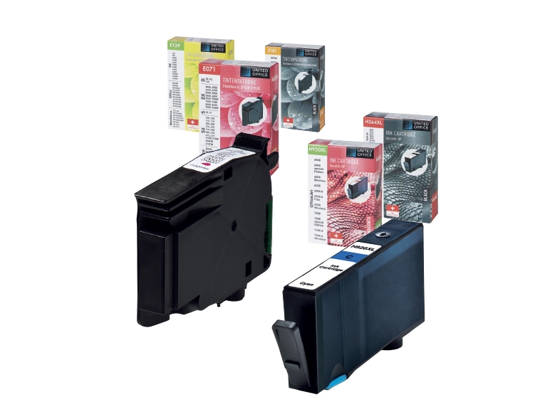 UNITED OFFICE Epson or HP Compatible Printer Cartridges