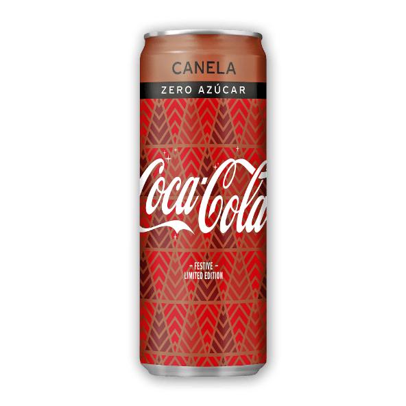 Coca-Cola sem Açúcar com Canela