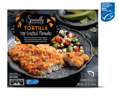Specially Selected Top Crusted Flounder