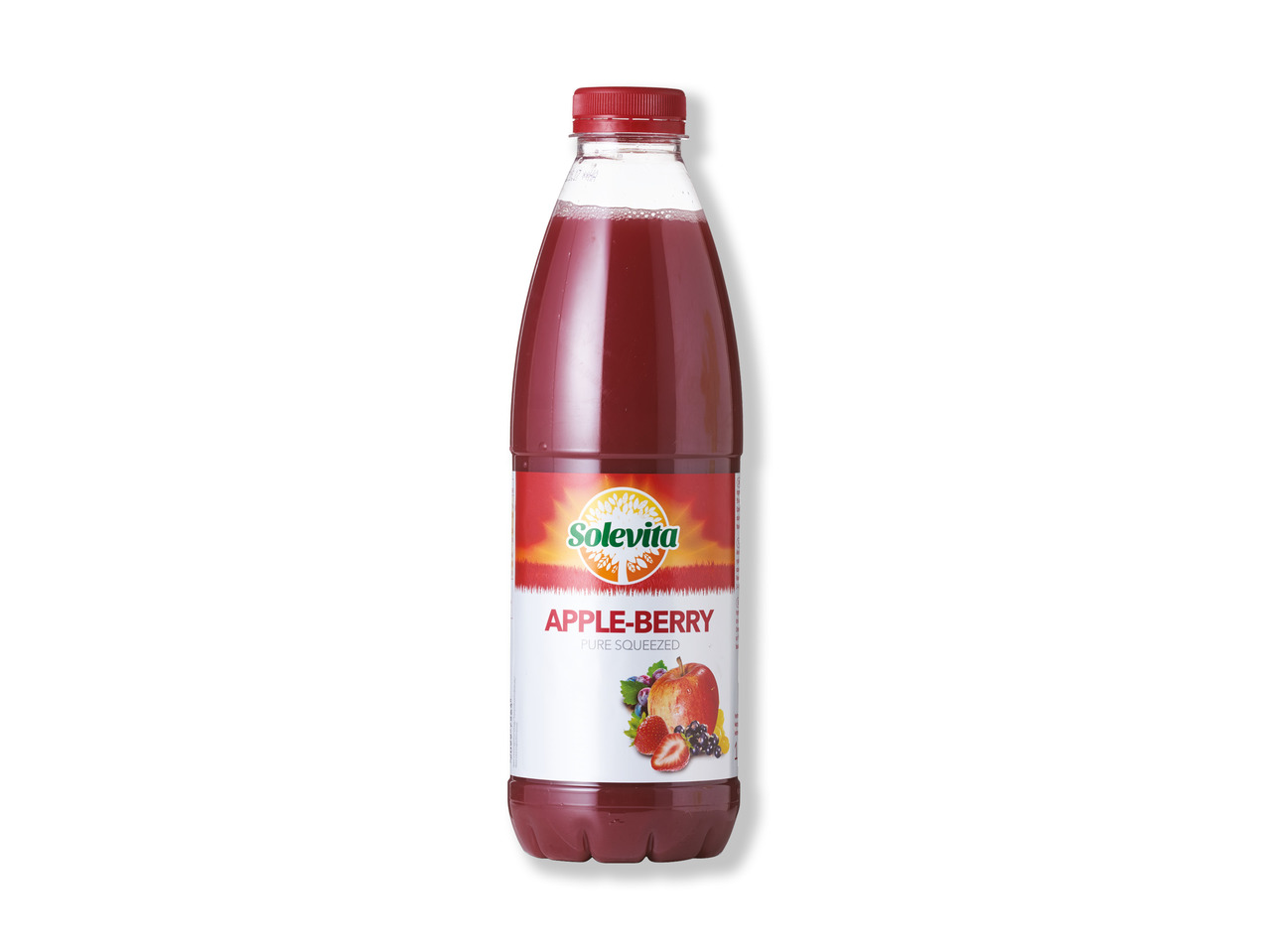 SOLEVITA Æble/blandede bær juice