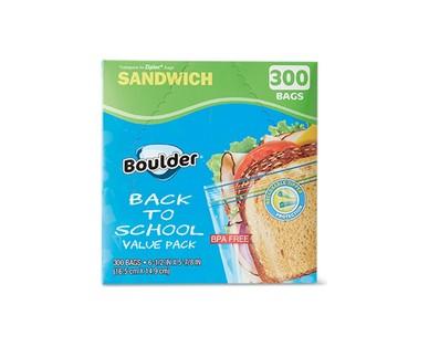 Boulder Back to School Sandwich Bags