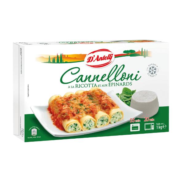 Cannelloni à la ricotta et aux épinards