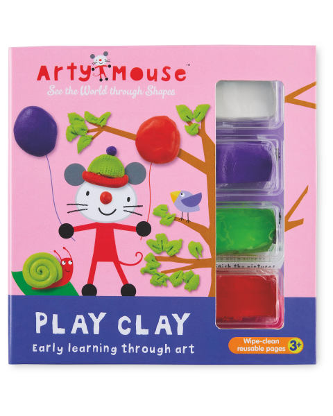 Arty Mouse Clay Book and Kit