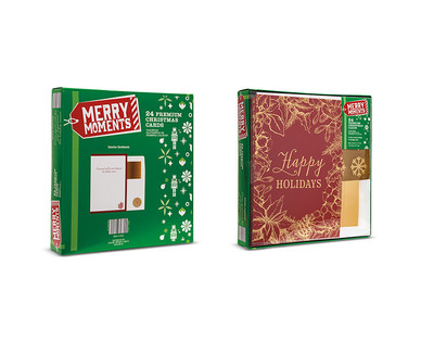 Merry Moments 24 Premium Christmas Cards