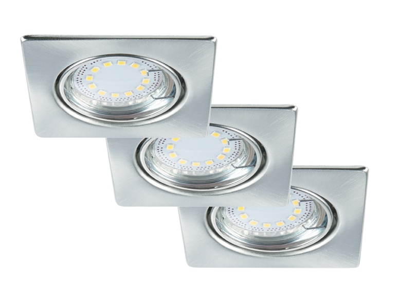 LED Recessed Lights, 3 pieces