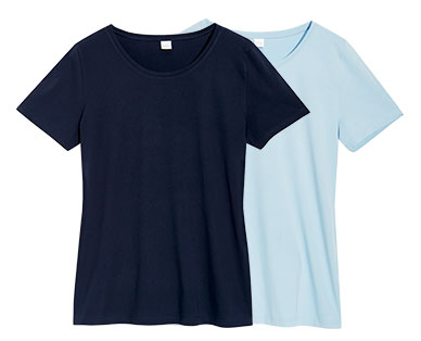 blue motion + 2 Basic-Shirts „große Mode"