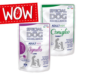 SPECIAL DOG EXCELLENCE Bocconcini per cani in busta