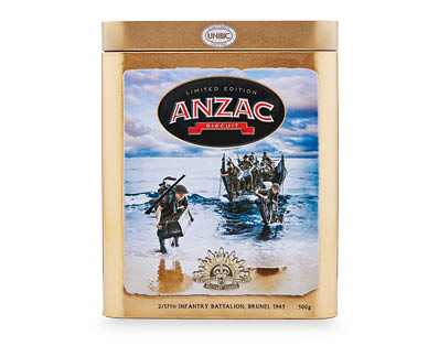 ANZAC Biscuit Tin 500g