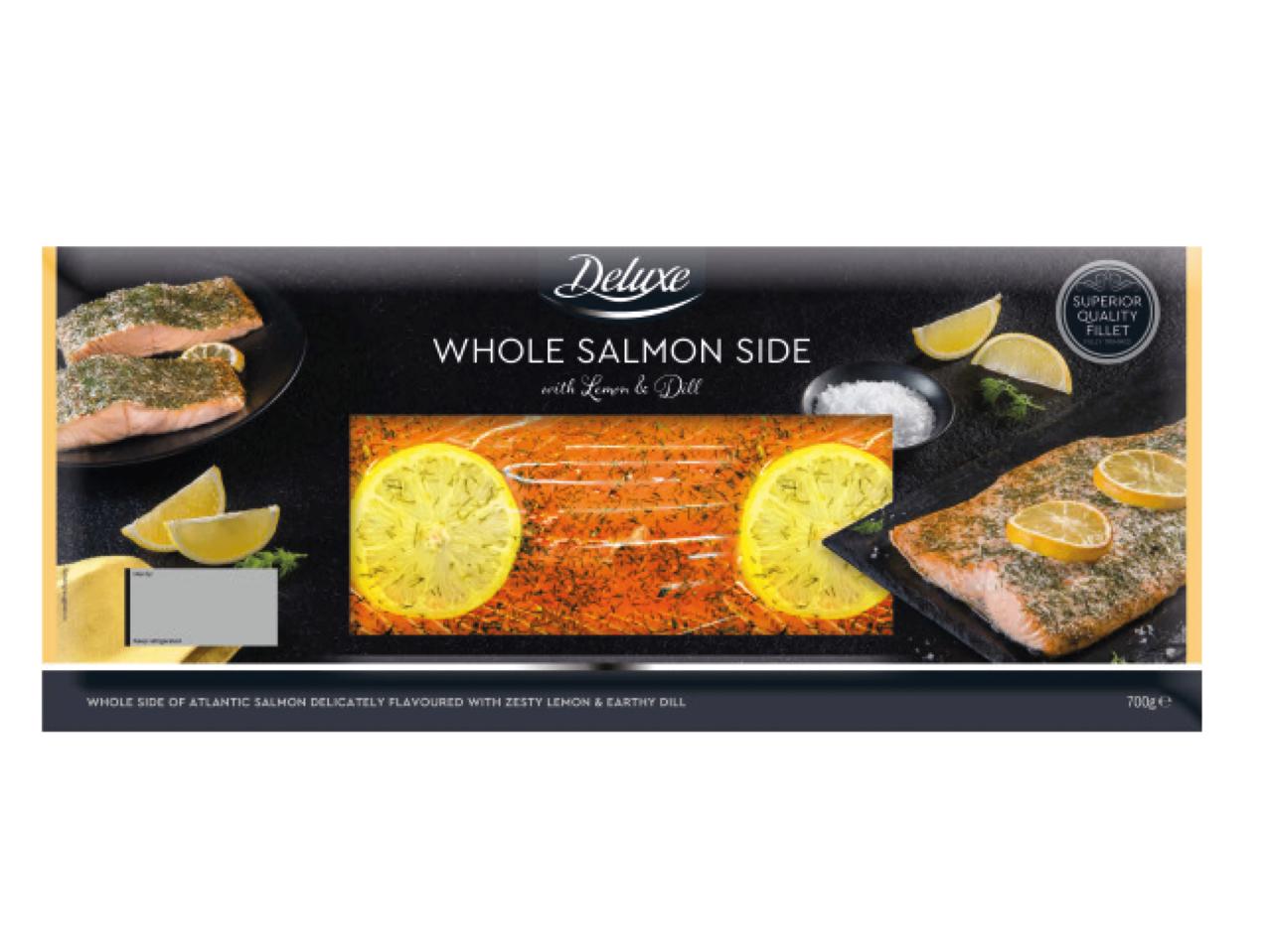 DELUXE Whole Salmon Side