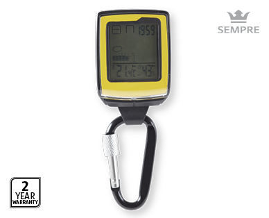 OUTDOOR WEATHER STATION WITH CARABINER