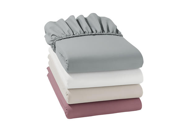 Microfibre Sateen Fitted Sheet Single Size