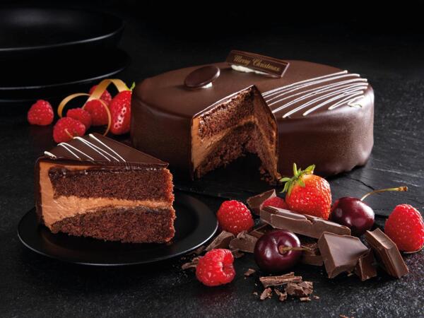 Fresh Belgian Chocolate Artisan Cake