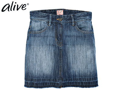 alive(R) Kinder-Jeans-Shorts oder -Rock