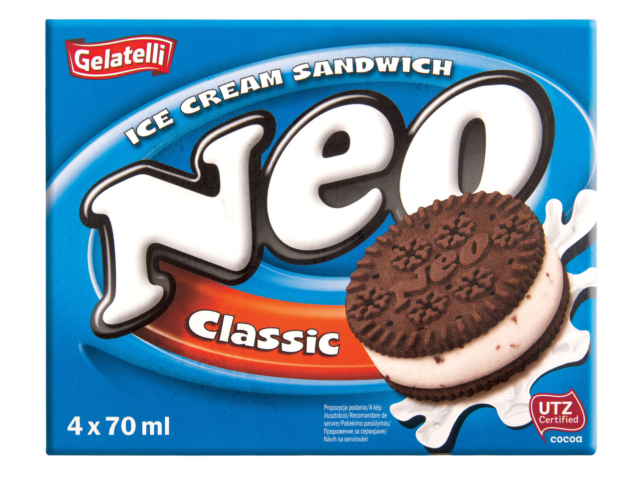 Înghețată NEO biscuiți