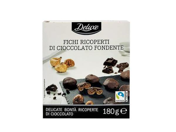 Dried Figs Coated with Dark Chocolate