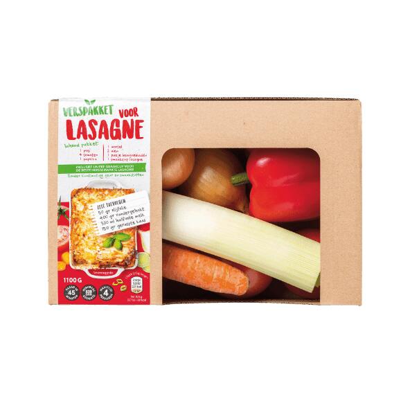 Verspakket voor
lasagne