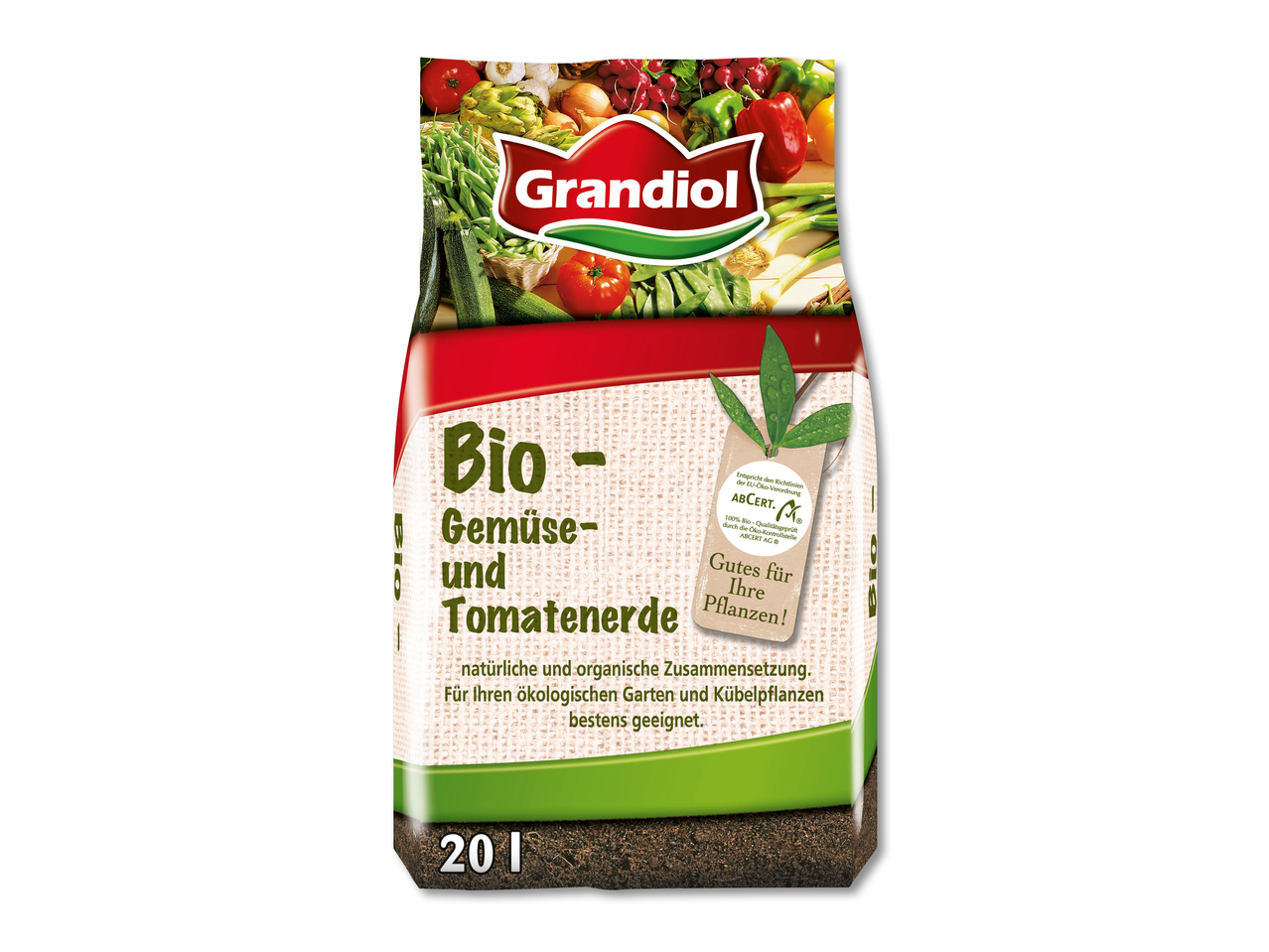 Bio Tomaten- und Gemüseerde (nur in der Deutschschweiz und im Tessin verfügbar)