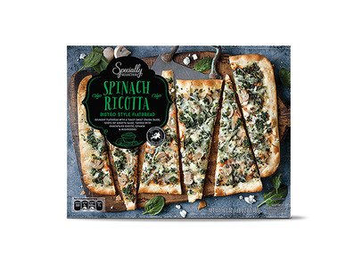 Specially Selected Spinach & Ricotta or Mushroom & Truffle Oil Flatbread